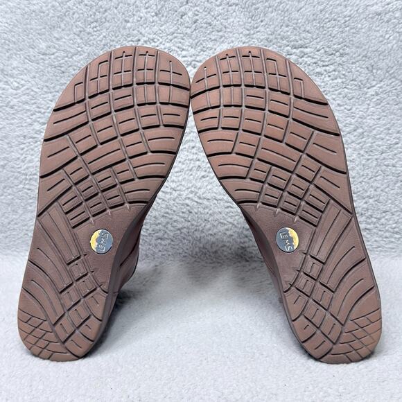 Lems Boulder Boot Leather Mens Size 14 Minimalist Hiking Boots Brown Leather - Picture 8 of 10